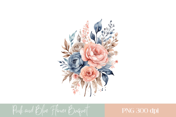 Download Watercolor Flower Bouquet PNG - Flower bouquet png Collection