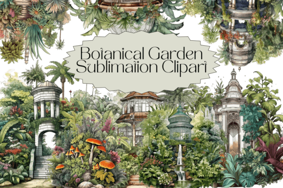 Download Botanical Garden Sublimation - Garden Collection