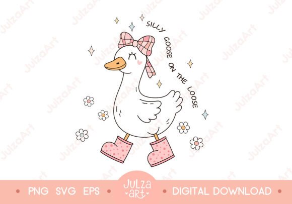 Download Silly Goose on the Loose PNG SVG - Loose Collection