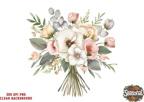 Download Watercolor Wedding Flower Bouquet PNG - Flower bouquet png Collection