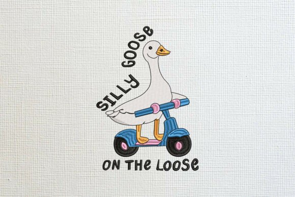 Download Goose Silly on the Loose Embroidery - Loose Collection