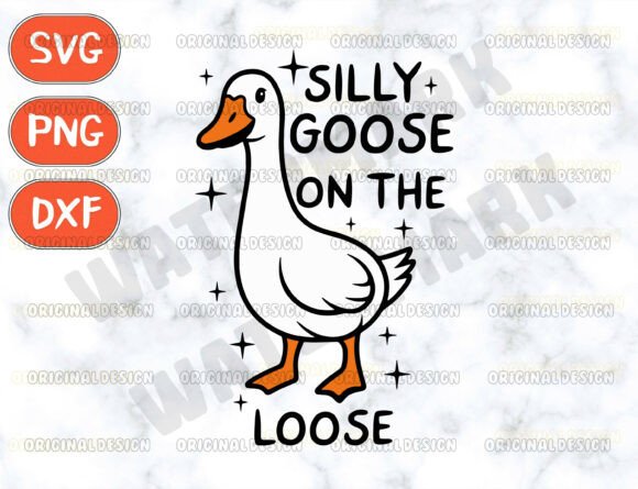 Download Silly Goose on the Loose Svg - Loose Collection