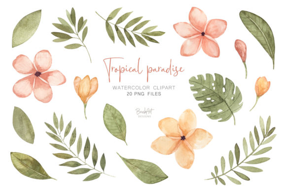 Download Tropical Paradise Clipart - Tropical Collection