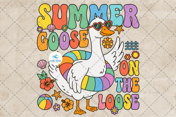 Download Summer Goose on the Loose Png - Premium Resources
