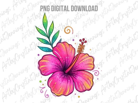 Download Pink Hibiscus Tropical Flower PNG - Tropical Collection