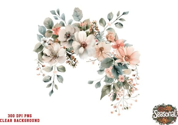 Download Watercolor Wedding Flower Bouquet PNG - Premium Resources